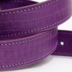 Detalles de cinturon morado