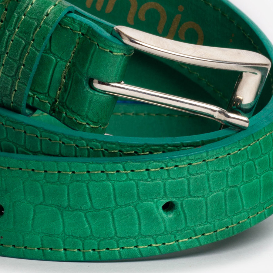 Detalles de cinturón verde