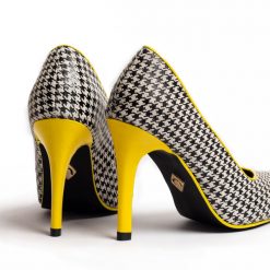 Zapatilla Gala Amarillo Foto Atrás