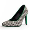 Zapato pata de gallo verde