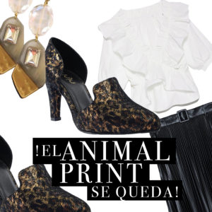 Looks con zapato animal print