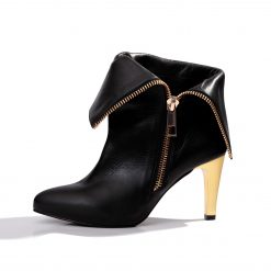 Bota Miroslava Negra Lateral